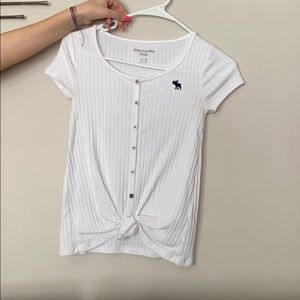 abercrombie kids knot top